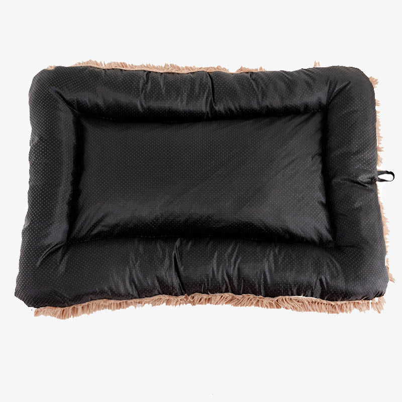 Einfarbige, weiche Fleece-Haustierunterlage