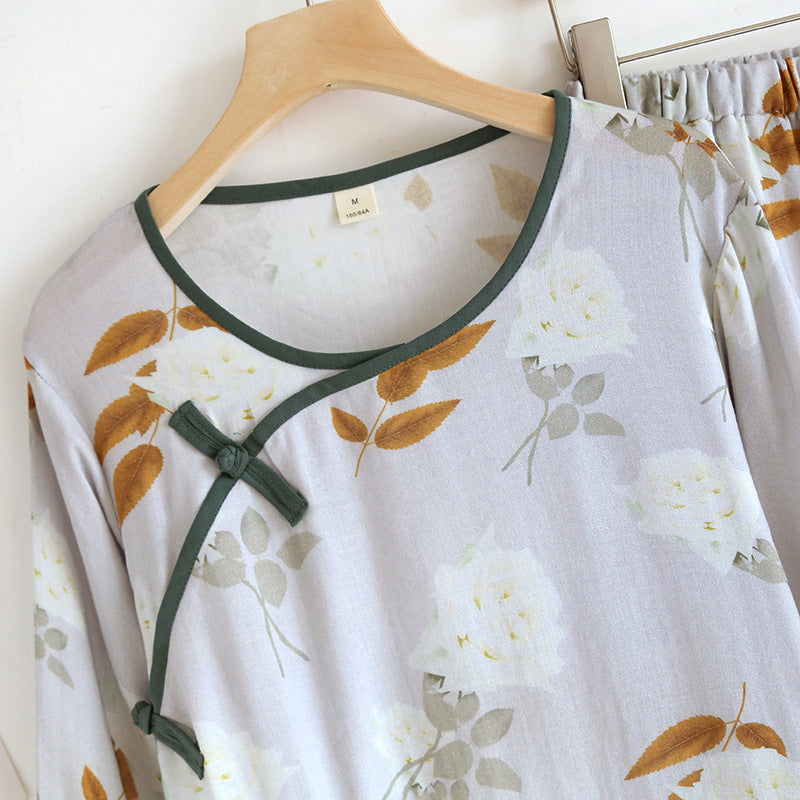 Lässiges Loungewear-Set aus Bambusfaser