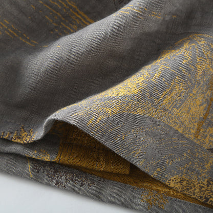 Atmungsaktiver Retro-Kimono-Bademantel aus reiner Baumwolle