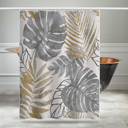 Pastoral Monstera Deliciosa Anti-Schimmel-Duschvorhang