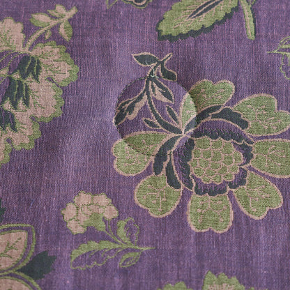 Jacquard-Steppdecke aus reiner Baumwollgaze mit Blumenmuster