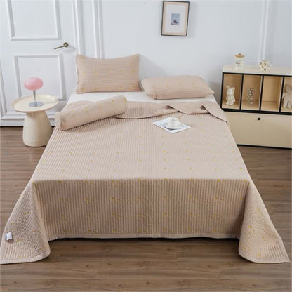 Süße leichte Sommerdecke mit Mond und Sternen