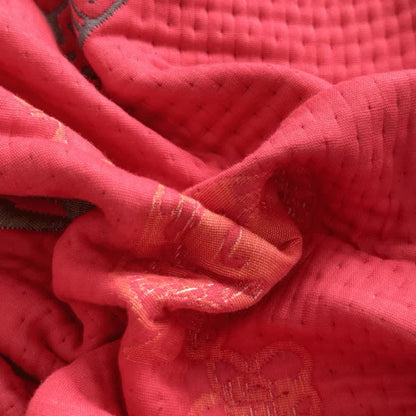 Luxuriöse, leichte Steppdecke aus Baumwollgaze