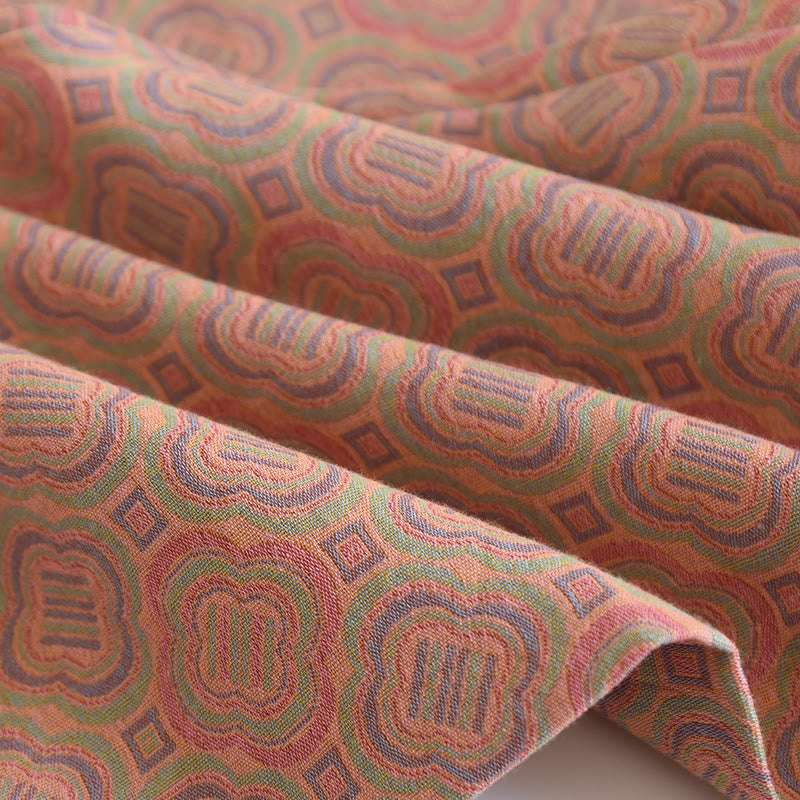 Atmungsaktives Pyjama-Set aus Baumwolle mit Retro-Froschknopf