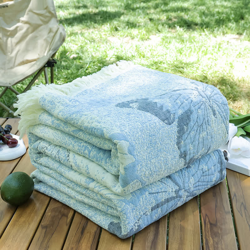 Frischer Baumwollgaze-Schmetterlingssteppdecke