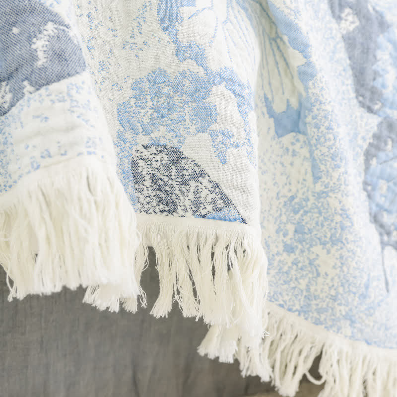 Frischer Baumwollgaze-Schmetterlingssteppdecke