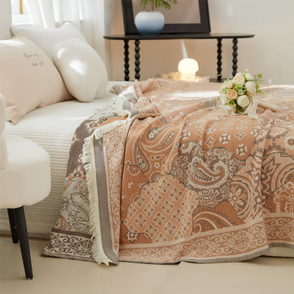 Vintage Baumwollgaze Weiche Quastendecke