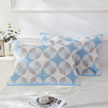 Steppdecke aus reiner Baumwolle im Bohemian-Retro-Stil