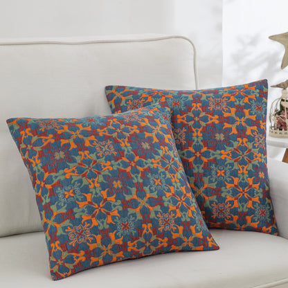 Kissenbezüge aus Baumwollgaze im Bohemian-Mandala-Stil (2 Stück)