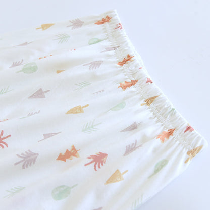 Loungewear-Set aus reiner Baumwolle mit Weihnachtsbaummotiv