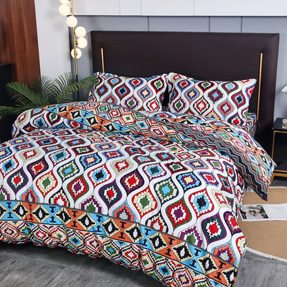 Exotische, weiche Bettwäsche im Bohemian-Stil (3-teilig)