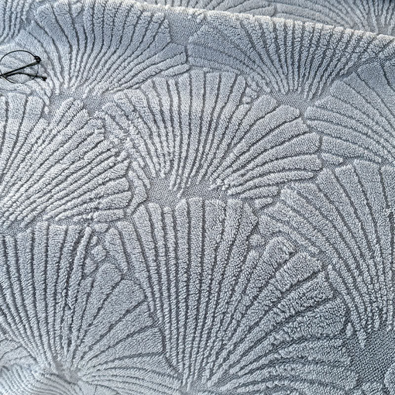 Flauschige, weiche Sherpa-Decke mit Muschelstruktur