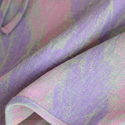 Pyjama-Set aus reinem Baumwolljacquard mit Federn