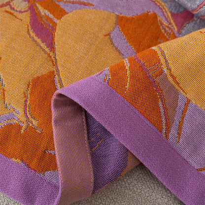 Wasserabsorbierendes, weiches Handtuch aus Baumwollgaze mit Blumenmuster