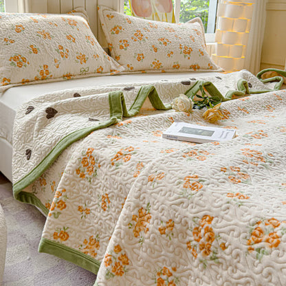 Refresh Flower Warm Velvet Bettwäscheset (4-teilig)