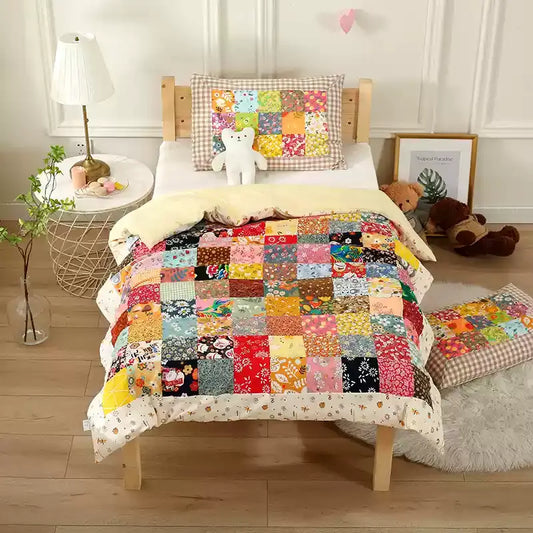 Weiche Babydecke aus reiner Baumwolle