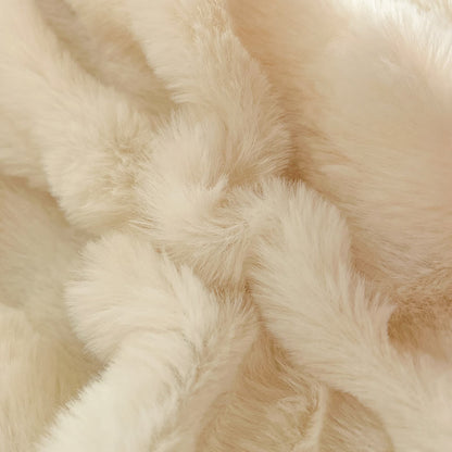 Flauschiges Fleece-Bettbezug-Bettwäscheset (4-teilig)
