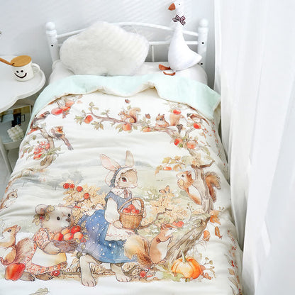 Baby-Märchen-Steppdecke aus reiner Baumwolle