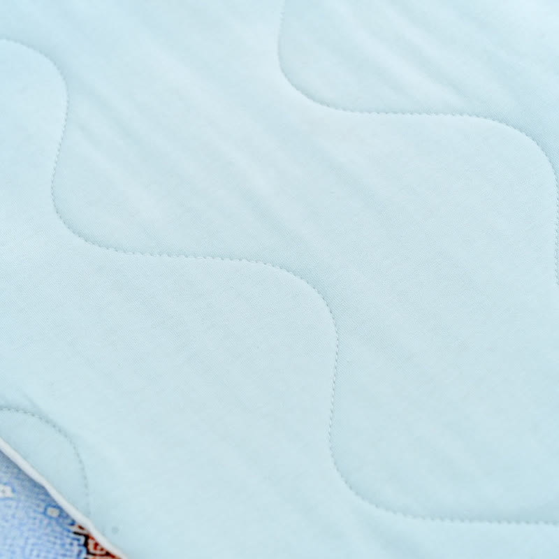 Babydecke aus Baumwolle mit Schloss im Wunderland-Stil