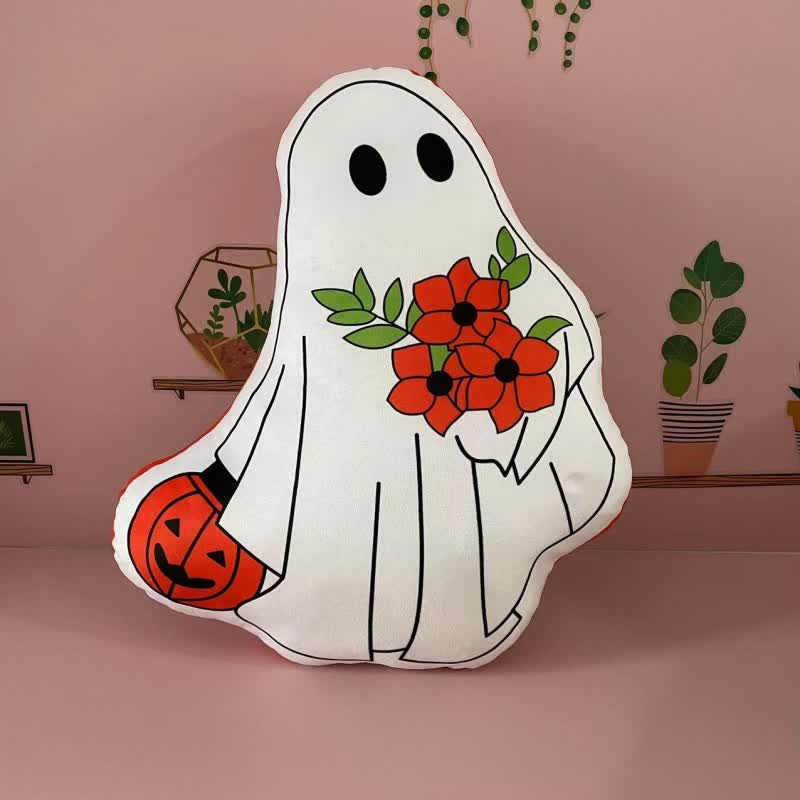Halloween Kürbis Monster Lendenkissen