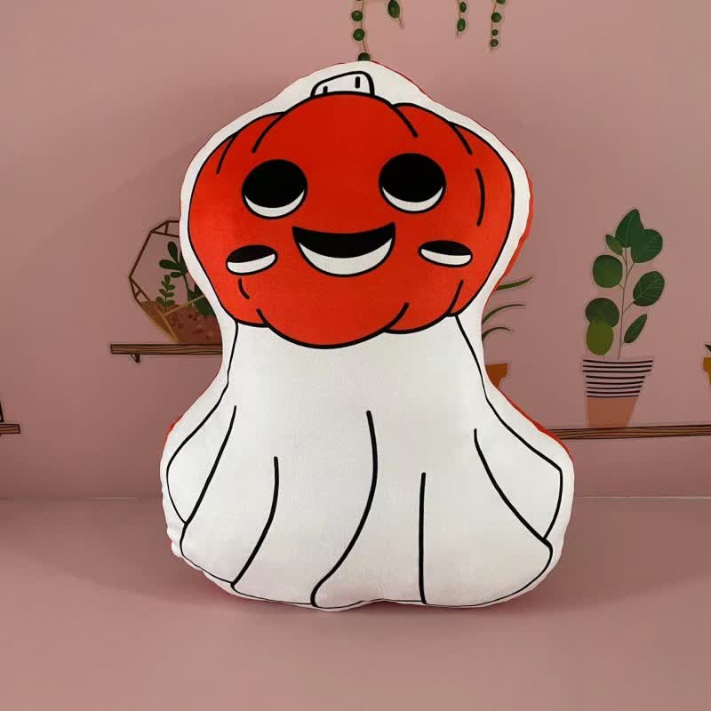 Halloween Kürbis Monster Lendenkissen
