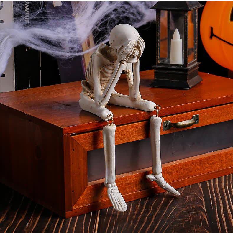 Halloween Skelett Basteldeko Ornament