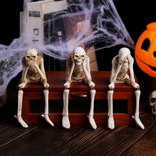 Halloween Skelett Basteldeko Ornament