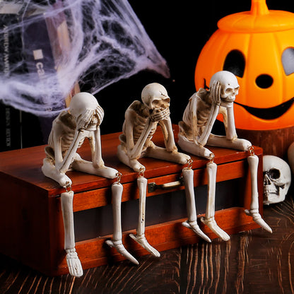 Halloween Skelett Basteldeko Ornament