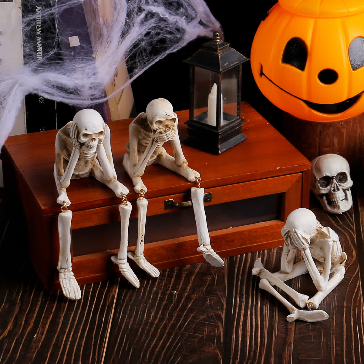 Halloween Skelett Basteldeko Ornament