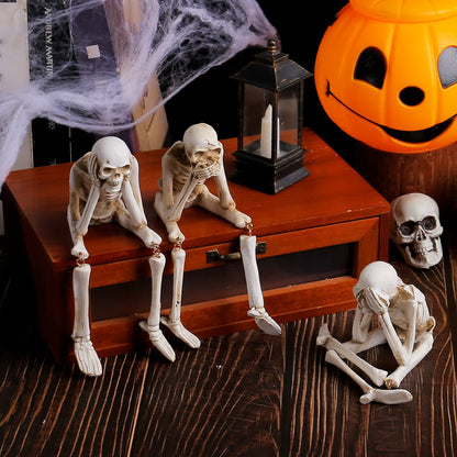 Halloween Skelett Basteldeko Ornament