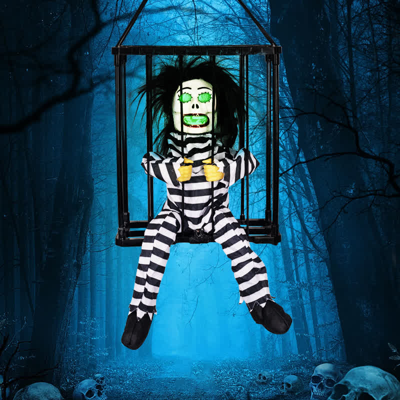 Leuchtendes Halloween-Geist-Hängeornament
