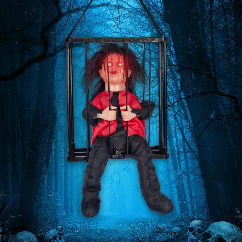 Leuchtendes Halloween-Geist-Hängeornament