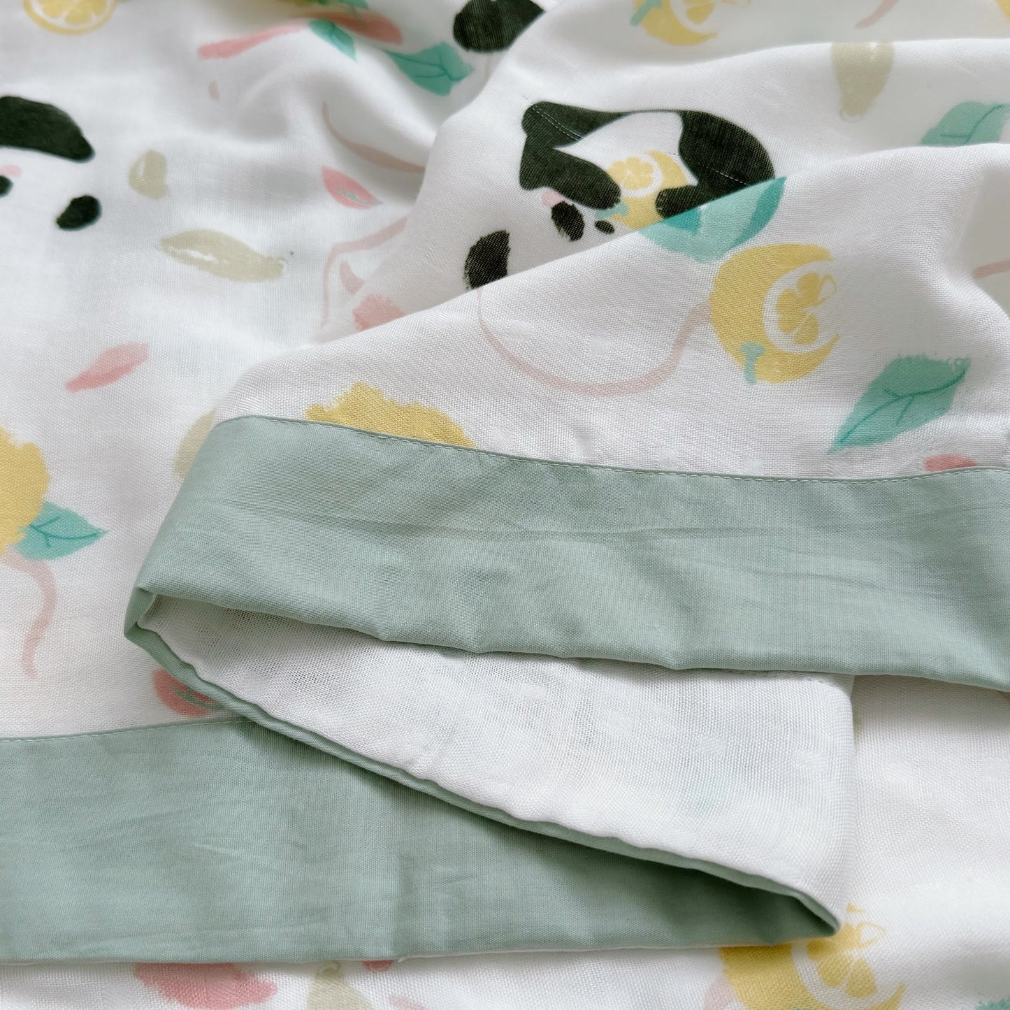 Panda-Steppdecke aus Bambusfaser für Babys und Kleinkinder
