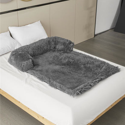 Wasserdichtes Haustierbett aus Plüschfleece