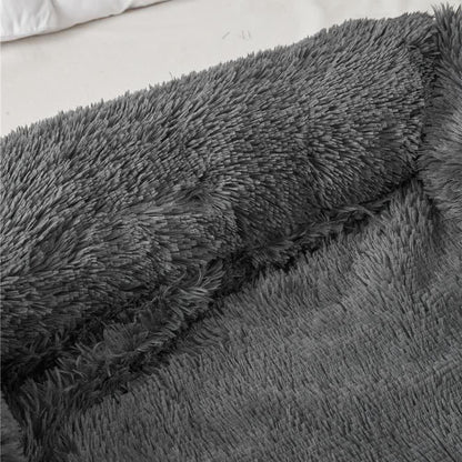 Wasserdichtes Haustierbett aus Plüschfleece