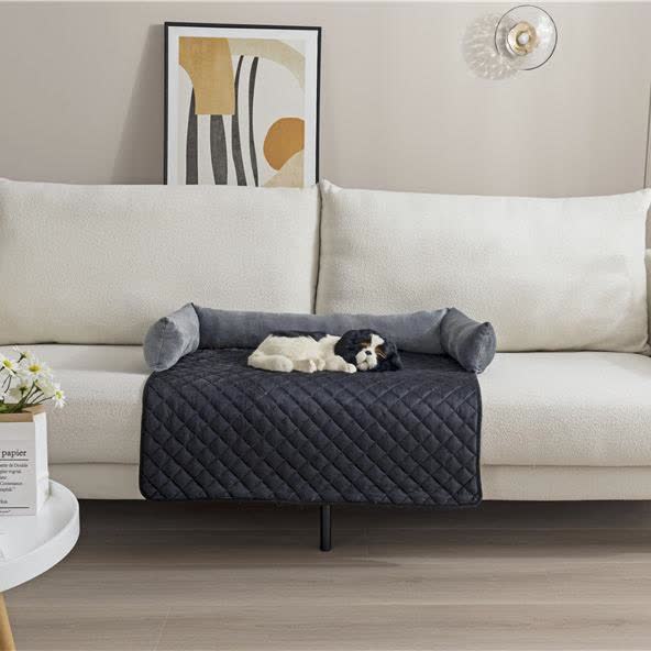 Möbelschutzhülle für Haustiere mit Nackenrolle