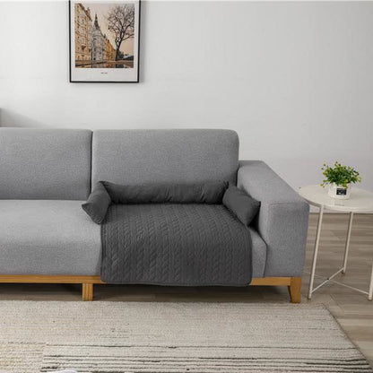 Einfarbiger Möbelschutz für Haustierbett