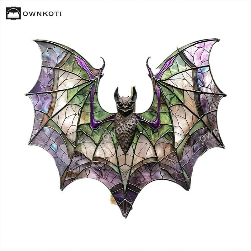 Halloween Fledermaus Fensterbehang aus Acryl