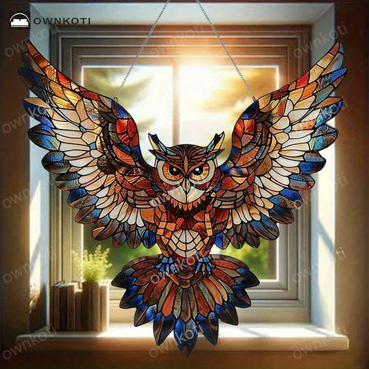 Halloween Acryl Eule Home Hanging Decor