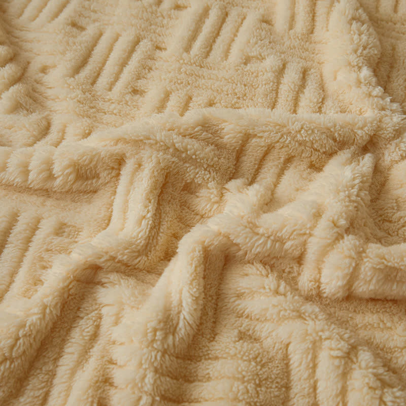 Einfaches, warmes Winter-Spannbettlaken aus Fleece