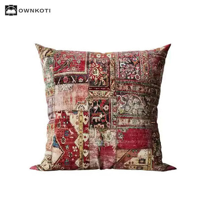 Orientalisches exotisches Patchwork-Dekorationskissen