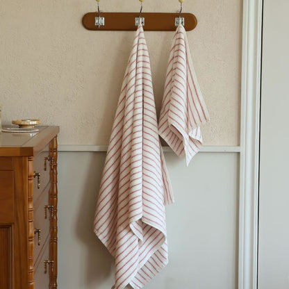 Gekämmte Baumwolle, gestreiftes, wasserabsorbierendes Handtuch