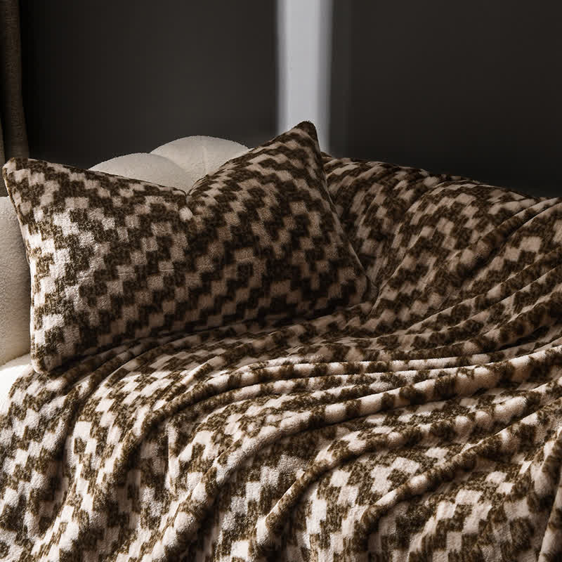 Moderne, warme und weiche Sofa-Überwurfdecke
