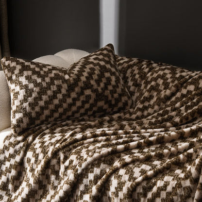 Moderne, warme und weiche Sofa-Überwurfdecke