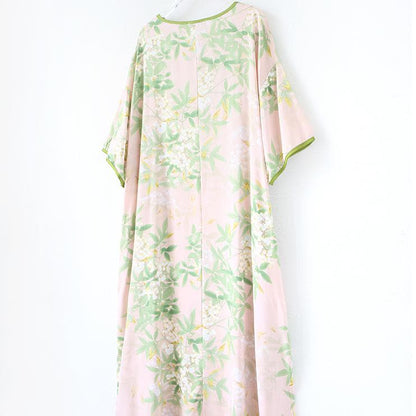 Plus Size Refresh Pastoral Langes Nachthemd