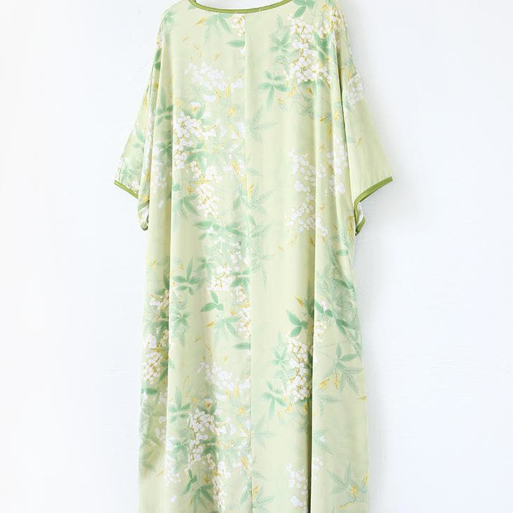 Plus Size Refresh Pastoral Langes Nachthemd