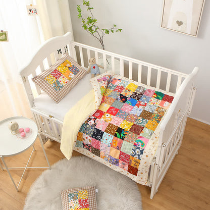 Weiche Babydecke aus reiner Baumwolle