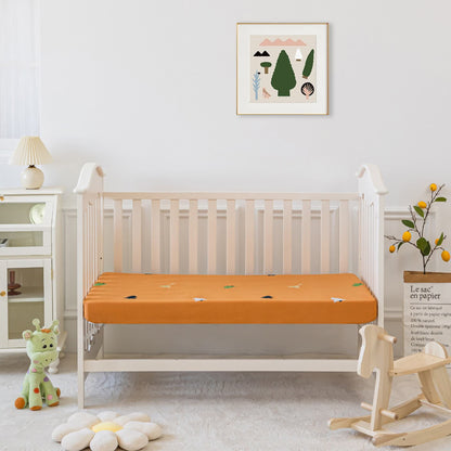 Bettwäscheset für Kinderbett aus Baumwolle mit Tiermotiven im Waldmotiv (3-teilig)