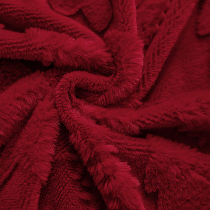 Jacquard-Kissenbezug mit Weihnachtsbaum-Dekoration