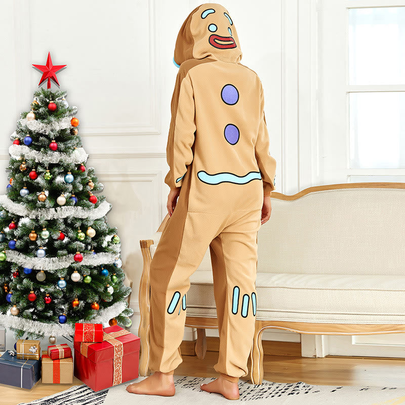 Lebkuchenmann Einteiliges Pyjama-Performance-Kostüm